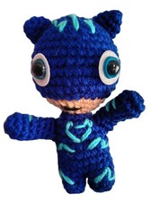 Pupazzi Simil Gattoboy. Pupazzo amigurumi realizzato all'uncinetto. Nuovo