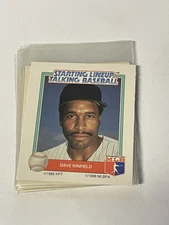 1988 Starting Line Up Talking Baseball Singles You Pick