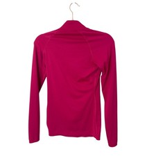 Nike Pro Women's Hot Pink Long Sleeve Quarter Zip