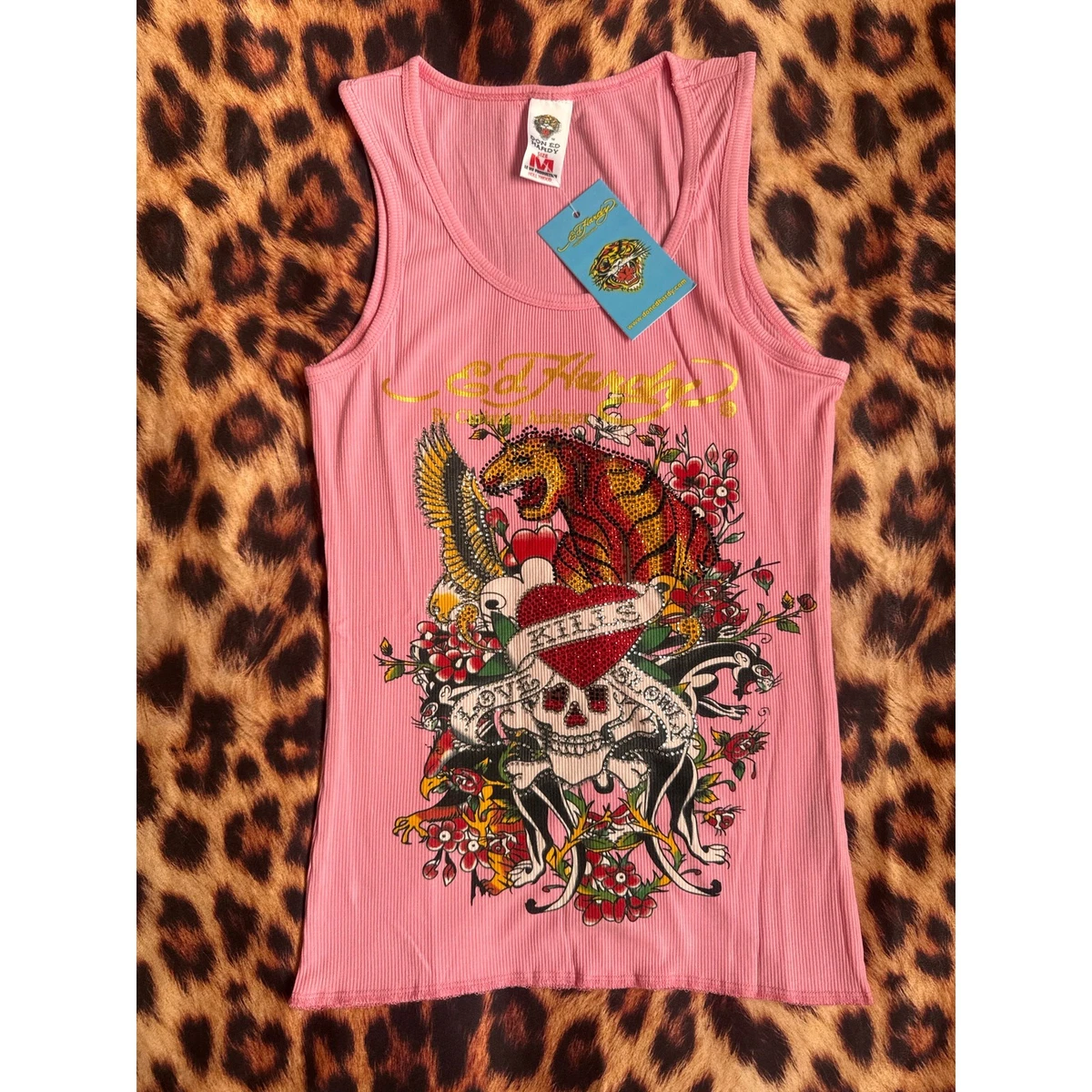 Ed Hardy Pink Tops & Shirts for Women for sale | eBay UK