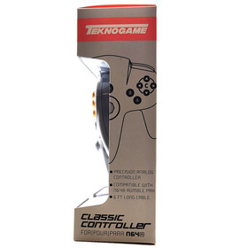 Nintendo 64 Wired Controller for N64 - TeknoGame&reg; - Classic Grey - NEW IN BOX!