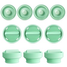 6pcs Duckbill Valves and 4pcs Diaphragm Compatible with Elvie Stride Pump