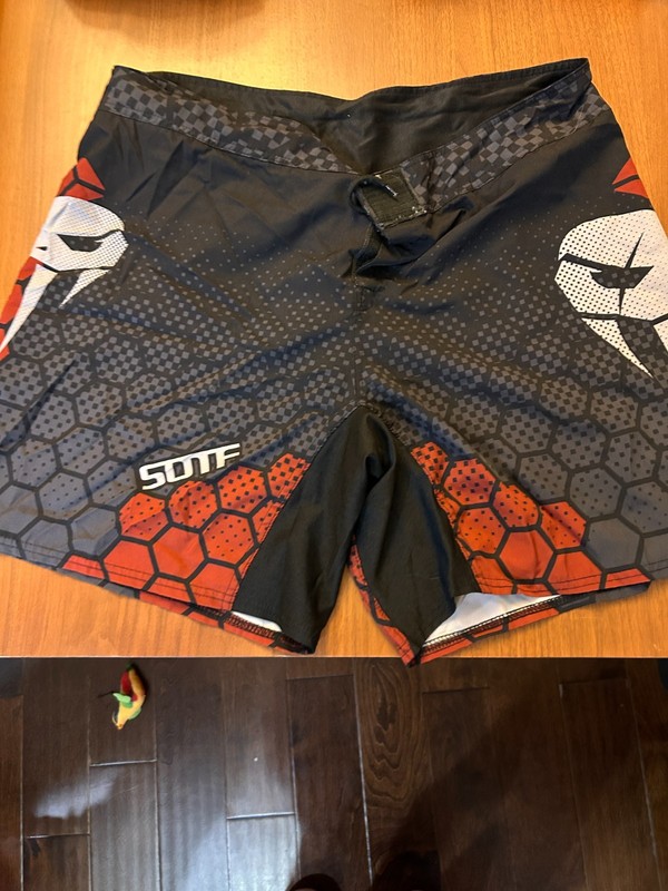 SOTF Boxing Shorts for Men Training Fight Shorts Men MMA BJJ Shorts No Gi
