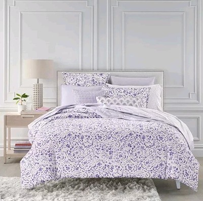 Sky ''Emilia Paisley'' 5 Piece KING Duvet Set W/Shams + Euro's! Cotton, NWT