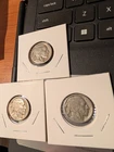 1920 P Philadelphia Buffalo Nickel Lot of 3 Coins
