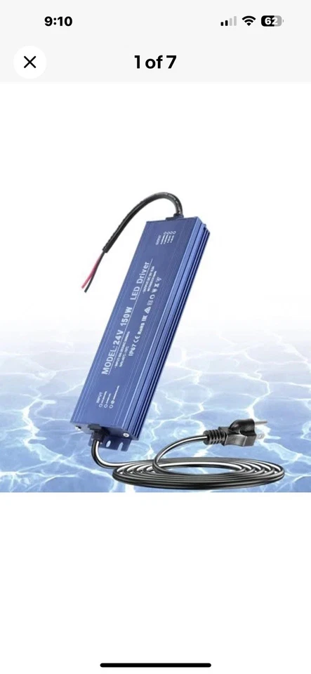 12V 150W LED Waterproof Power Supply Transformer - Image 2 of 2