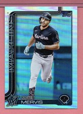 Matt Mervis Miami Marlins 2025 Topps Update Rainbow Foil #US68