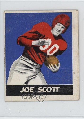 Joe Scott #85 1948 Leaf card