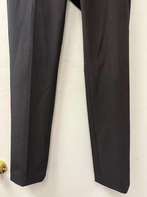 ladies straight leg black dress pants Donna Karan Straight Leg Pants - Black main image 0