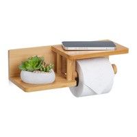 Toilettenpapierhalter Wc Rollenhalter Klorollenhalter Bambus Wc Halter Ablage