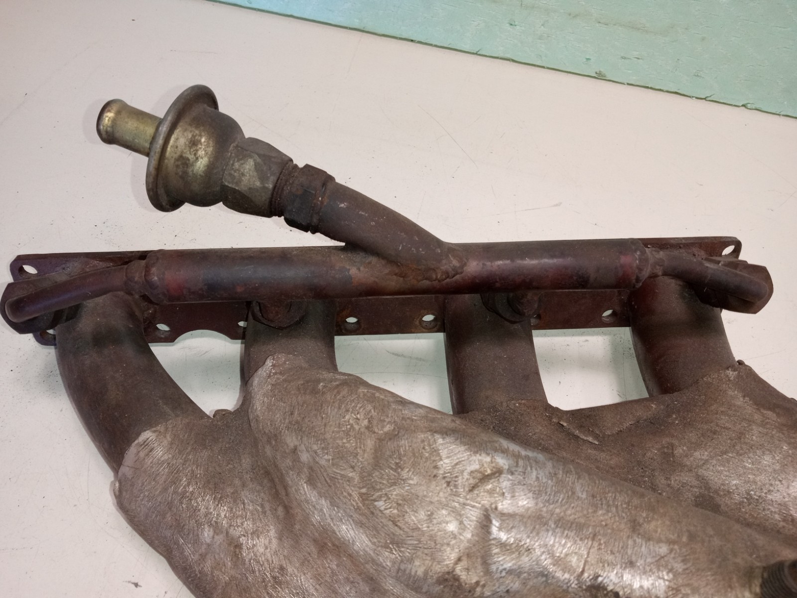 Maserati Bora Engine Exhaust Header Manifold_117 CM 73533_Smog Tree_LF_GENUINE