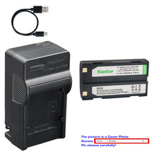 Kastar Battery AC USB-C Charger for Trimble TSC1 5700 5800 R7 R8 Collectors