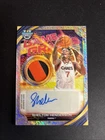 2026 Bowman Best U Shelton Henderson Game Graphs Patch Auto # 1/2 Hurricanes 🔥