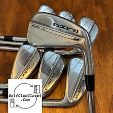 Cobra King Tec 2025 Forged Iron Set / 5-AW X-Stiff Flex Steel Dynamic Gold X100