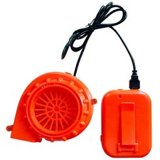 ZCMG Mini Blower Fan Halloween Inflatable Costume 3.9"   2.1", Orange
