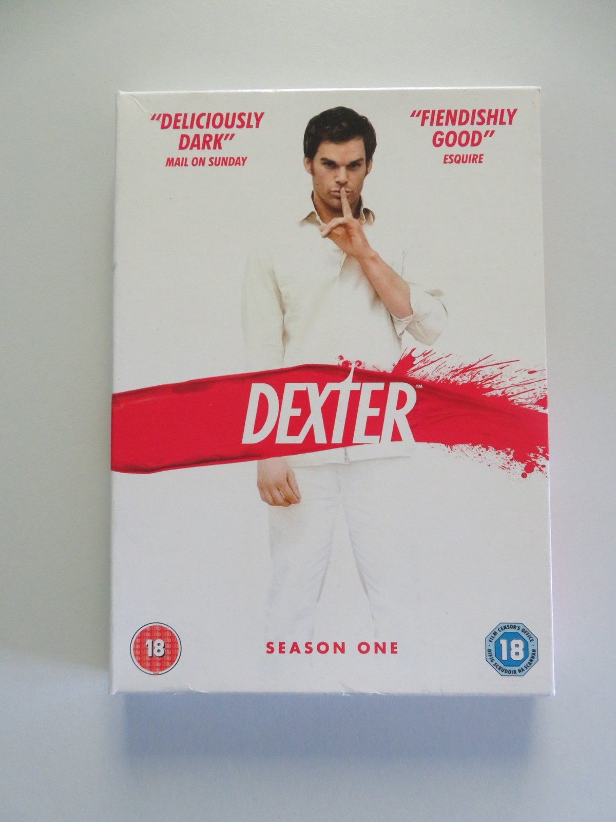 Dexter Season One (DVD BoxSet) Michael C. Hall Jennifer Carpenter 2006 Region 2