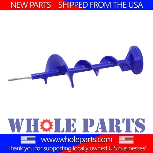 New WR29X43990 Refrigerator Ice Bucket Auger for GE