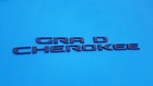 22 23 24 25 JEEP GRAND CHEROKEE SIDE BLACK EMBLEM LOGO BADGE SIGN LETTERS OEM B8