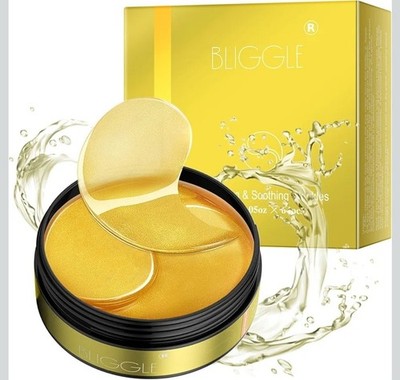 BLIGGLE ANTI AGING AND SOOTHING WRINKLES UNDER EYE PADS 64 PIECE