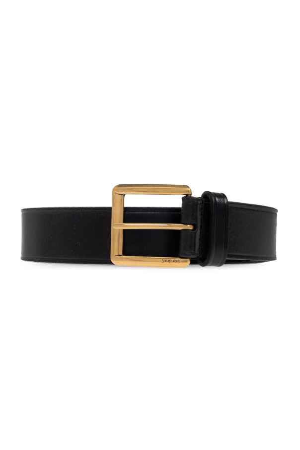 SAINT LAURENT Leather Belt New & Authentic