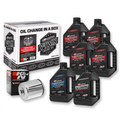 #ad #ad Maxima V Twin Oil Change Kit Synthetic Chrome Filter Twin Cam FAST SHIPPING $93.00
