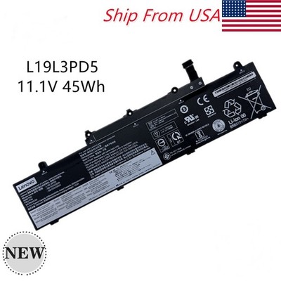 Genuine L19L3PD5 L19C3PD5 L19D3PD5 Battery For Lenovo ThinkPad E14 E15 Gen 2/3/4