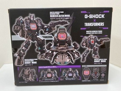 G-Shock TRANSFORMERS DW-5600TF19-SET Master Nemesis Prime Watch