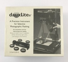 Daux Lite II 2 Darkroom Tool Selective Photographic Flashing Tested Working Rare