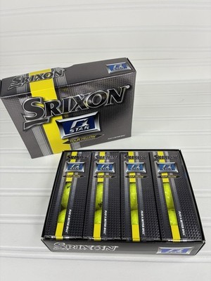 Srixon Q-Star Golf Balls, Tour Yellow, NIB 4 Sleeves (12 Balls)