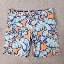 Tommy Bahama Baja Sea Vista Board Shorts Mens XL 38x9 Bathing Suit Multicolor