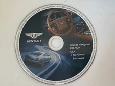 2004 2005 2006 BENTLEY CONTINENTAL NAVIGATION CD COVERS NORTHWEST SOUTHWEST OEM