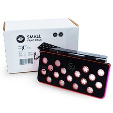 17 Hole Small Frag Rack 3/4" Glass Pink w/Frag Lock  Reinforced Magnets - PNW