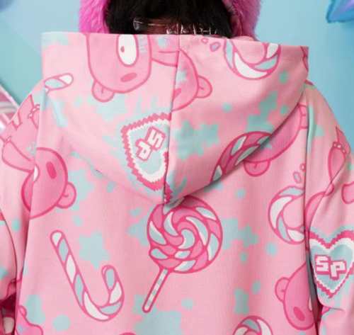 ACDC RAG Chax GP Gloomy Bear Sophie Powers Candy Cremallera Sudadera con Capucha 1 Día Envío Gratis - Imagen 12 de 14