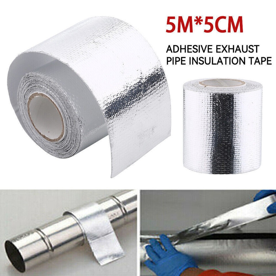 2 X 16' Adhesive Exhaust Header Pipe Wrap - Heat Shield - Foto 5