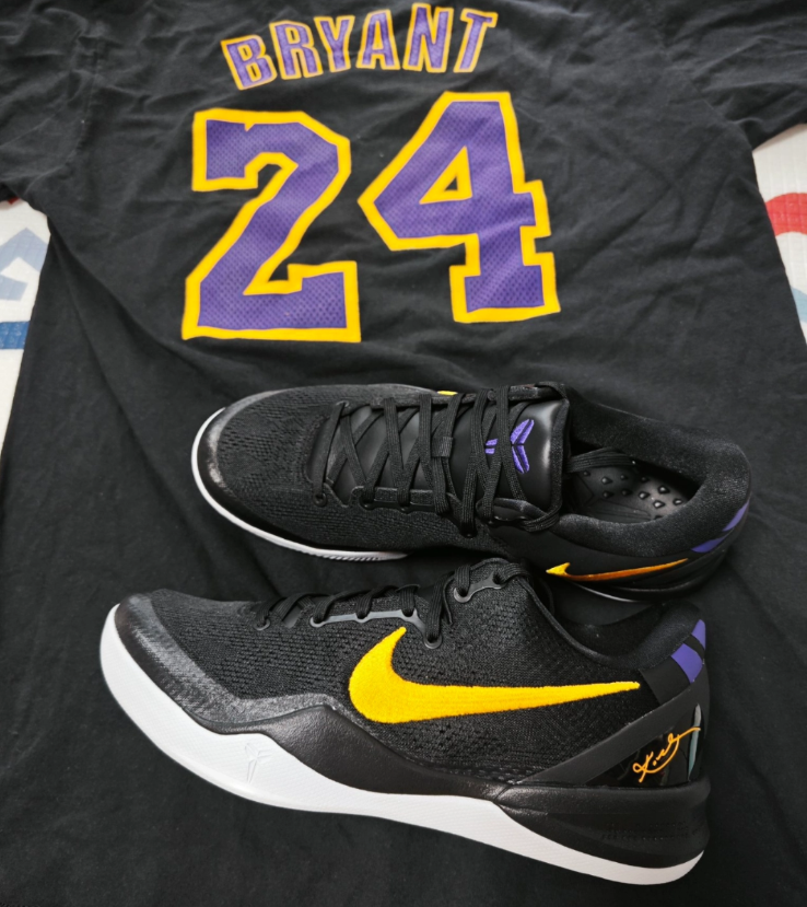 Size 6 - Nike Kobe 8 Protro Lakers Away for sale online | eBay