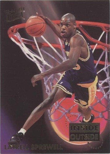 1993-94 Ultra #8 Latrell Sprewell Inside Outside | eBay