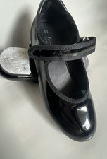 Freestyle by Danskin Girls' Dance Shoes - Black 11 Pre-Loved, Without Box