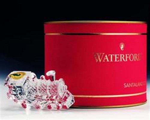 Holiday Christmas Collection Waterford Crystal Giftology Train Engine Decoration - Picture 3 of 9