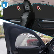 4PCS Magnetic Car Side Window Sun Shade Cover Shield & Mesh Screen UV Protector