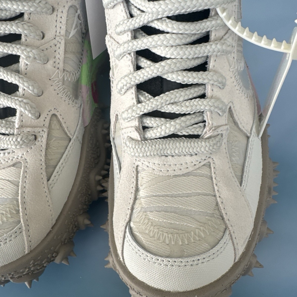 Nike Off-White x Air Terra Forma Summit White Mens Size 4/Womens 5.5 DQ1615-100 Mens Nike Off-White x Air Terra Forma Summit White Size 5  main image 2