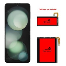 Large Power 2720mAh Main 1020mAh Sub Battery f Samsung Galaxy Z Flip 5 F731U