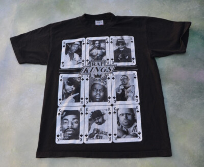 Vintage RAP Kings Hip Hop T-Shirt Size Size