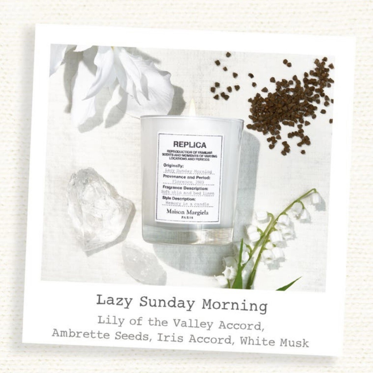NEW / Maison Margiela Replica Scented Candle (2.46 oz Ea