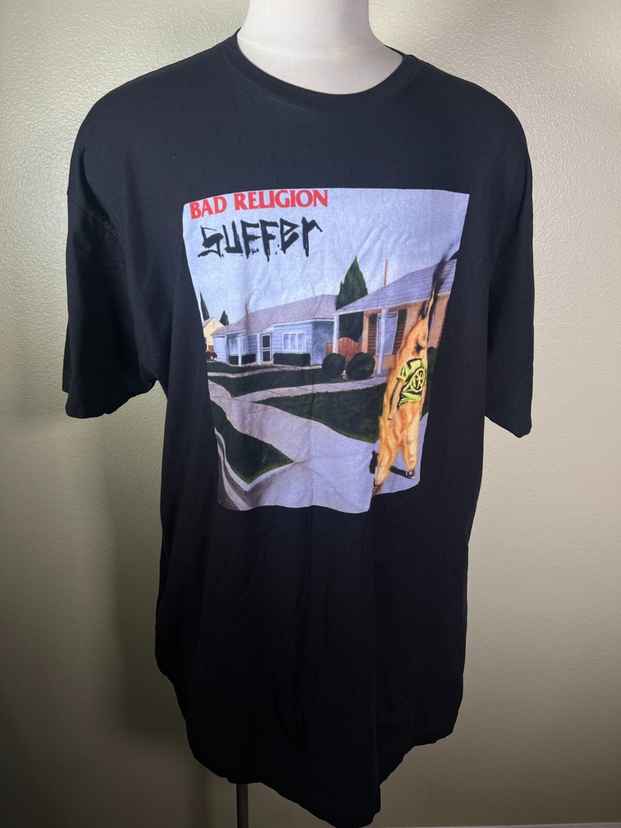 Bad Religion Suffer Concert Tour Rock Band Black T-Shirt