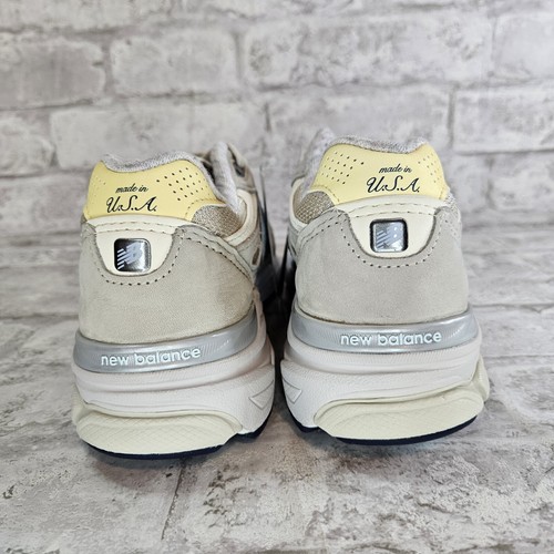 New Balance 990 V3 W990WB3 Beige Cream Blue Women's Size 7 Width B - Picture 3 of 6