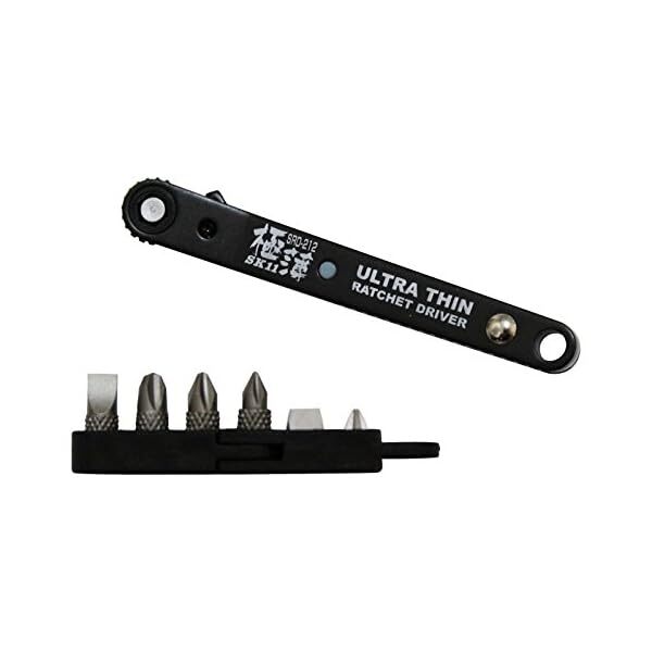 Ratchet Screwdriver Set SRD-212 SK11 Bent up Type JP