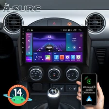 2+64GB Wifi CarPlay For Mazda MX-5 Miata 2005-2014 Android 14 Stereo Radio DSP