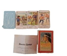 Winnetou Quartett-Karl May-altes Quartettspiel Gebraucht. 