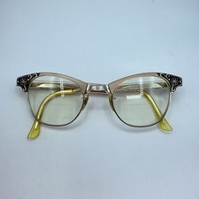 Vintage Women's Glasses ArtCraft 4 1/4 - 5 1/2 Bifocal Aluminum Frames