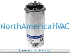 Capcom Capacitor Dual Round 35/7.5 uf 370 volt Fits GE Genteq Z97F9829 97F9829